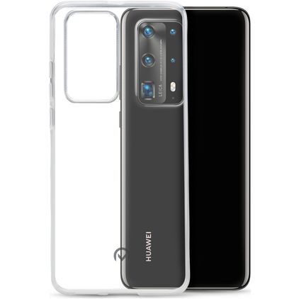 Mobilize Gelly Doorzichtig Huawei P40 Pro Hoesje Flexibel TPU Backcover - Transparant