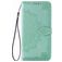 Mobigear Mandala Motorola One Fusion Plus Hoesje Bookcase Portemonnee - Turquoise