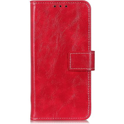 Mobigear Basic POCO X3 Pro Hoesje Bookcase Portemonnee - Rood