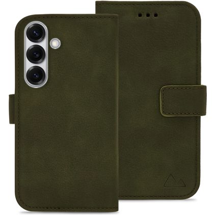 My Style Flex Wallet Samsung Galaxy S25 Hoesje Bookcase Portemonnee - Forest Green