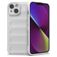 Mobigear Bumpy iPhone 14 Hoesje Flexibel TPU Backcover - Wit