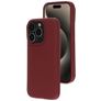 Mobiparts iPhone 15 Pro Siliconen Hoesje Backcover - Plum Red
