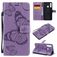 Mobigear Butterfly Huawei Y6p Hoesje Bookcase Portemonnee - Paars