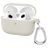 Mobigear Classic Apple AirPods 3 Hoesje Flexibel Siliconen - Wit