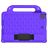 Mobigear Diamond iPad Mini 7 (2024) Kinder Tablethoes met Handvat - Paars