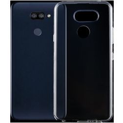 Mobigear Ultra Thin Doorzichtig LG K40s Hoesje Flexibel TPU Extra Dun Backcover - Transparant