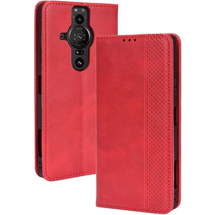 Mobigear Sensation Sony Xperia Pro-I Hoesje Bookcase Portemonnee - Rood