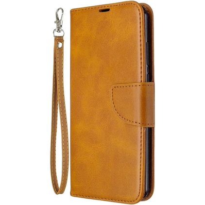 Mobigear Excellent Huawei Y6p Hoesje Bookcase Portemonnee - Cognac