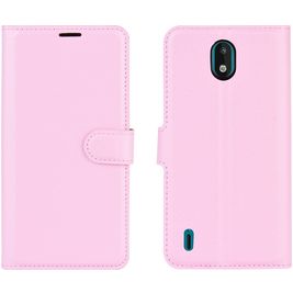 Mobigear Classic Nokia 1.3 Hoesje Bookcase Portemonnee - Roze