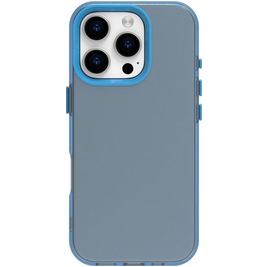Mobigear Crystal iPhone 16 Pro Max Hoesje Hardcase Backcover - Blauw