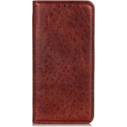 Mobigear Classic Elegance Motorola Moto G60s Hoesje Bookcase Portemonnee - Bruin