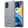 Mobigear Rugged Shield Motorola Moto G22 Hoesje Flexibel TPU Backcover Shockproof - Grijs