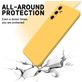 Mobigear Colors Samsung Galaxy A55 Siliconen Hoesje Backcover - Geel