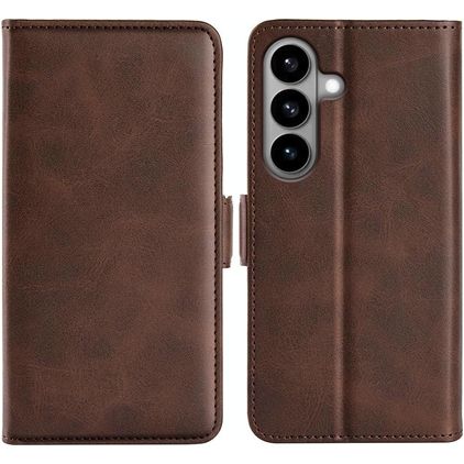 Mobigear Slim Magnet Samsung Galaxy S26 Hoesje Bookcase Portemonnee - Bruin
