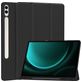Mobigear Tri-Fold Gel Samsung Galaxy Tab S9 FE Plus Hoes Bookcase + Stylus Houder - Zwart