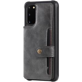 Mobigear Wallet Hard Case Cover Gray Samsung Galaxy S20 Mobigear Wallet Hard Case Cover Gray Samsung Galaxy S20