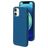 Mobiparts iPhone 12 Mini Siliconen Hoesje Backcover - Blueberry Blue
