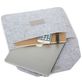 Mobigear Envelope Vilt Laptop Sleeve 11 inch Laptop hoes - Grijs