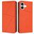 Mobigear Frosted Flip iPhone 17 Hoesje Bookcase Portemonnee - Oranje