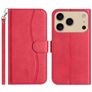 Mobigear S Line iPhone 18 Pro Max Hoesje Bookcase Portemonnee - Rood