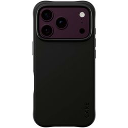 CARE by PanzerGlass Fashionable iPhone 18 Pro MagSafe Hoesje Flexibel TPU Backcover - Zwart