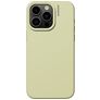 Nudient Base iPhone 15 Pro Max Siliconen Hoesje Backcover - Pale Yellow