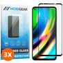 Mobigear Premium Motorola Moto G9 Plus Glazen Screenprotector - Case Friendly - Zwart (3-Pack)