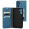 Mobiparts Classic Wallet Samsung Galaxy A14 Hoesje Bookcase Portemonnee - Steel Blue