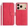 Mobigear S Line iPhone 17 Pro Hoesje Bookcase Portemonnee - Rood