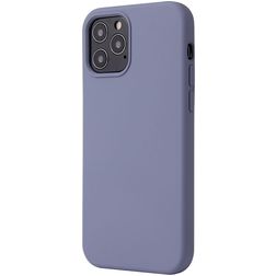 Mobigear Rubber Touch iPhone 12 Pro Max Siliconen Hoesje Backcover - Lavendel