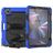 Mobigear SureGrip Xtreme iPad Air 11 Inch (2024) Hoes Hard Kunststof,Siliconen Backcover + Stylus Houder + Schouderband + Standaard - Donkerblauw