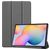 Mobigear Tri-Fold Samsung Galaxy Tab S6 Lite Hoes Bookcase - Grijs