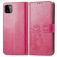 Mobigear Clover Samsung Galaxy A22 4G Hoesje Bookcase Portemonnee - Magenta
