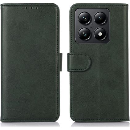Mobigear Wallet Xiaomi 14T Hoesje Bookcase Portemonnee - Groen