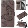 Mobigear Butterfly iPhone 16 Pro Max Hoesje Bookcase Portemonnee - Grijs
