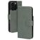 Mobiparts Classic Wallet MagSafe iPhone 16 Pro MagSafe Hoesje Bookcase Portemonnee - Stone Green