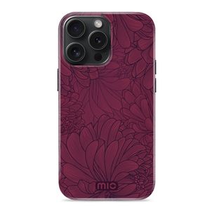 MIO iPhone 15 Pro MagSafe Hoesje Hardcase Backcover - Berry Blooms