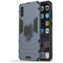 Mobigear Armor Ring Samsung Galaxy A50 Hoesje Hardcase Backcover Shockproof met Ringhouder - Marineblauw