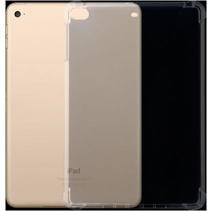 Mobigear Cushion Dunne iPad Mini 1 (2012) Hoes Flexibel TPU Backcover - Transparant