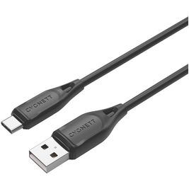 Cygnett Essentials USB-A naar USB-C Kabel 2 Meter - Zwart