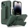 Mobigear Explorer iPhone 14 Pro Hoesje Hardcase Backcover Shockproof met Standaard - Groen