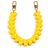 Mobigear Hard kunststof Heart Universeel Verstelbaar Telefoonkoord - Sunshine Yellow