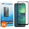 Mobigear Premium Motorola Moto G8 Plus Glazen Screenprotector - Case Friendly - Zwart (2-Pack)
