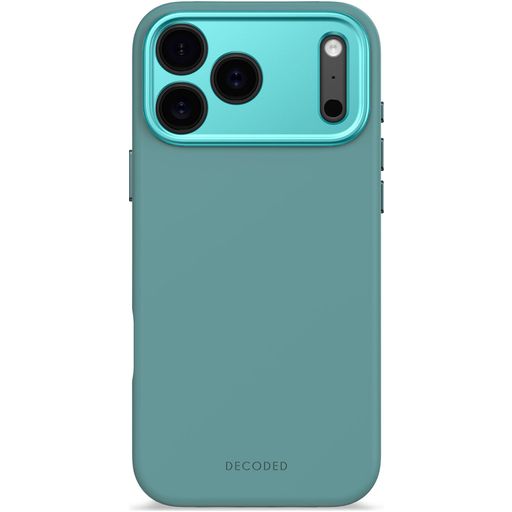 Decoded iPhone 17 Pro Max Siliconen Hoesje Backcover - Retro Blue