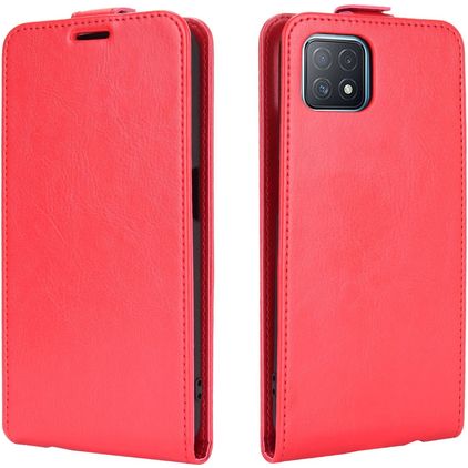 Mobigear OPPO A73 5G Hoesje Flipcase - Rood
