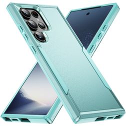 Mobigear Heavy Armor Samsung Galaxy S24 Ultra Hoesje Hardcase Backcover Shockproof - Groen