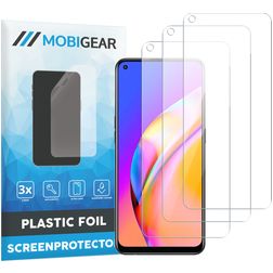 Mobigear OPPO A94 Screenprotector Folie - Case Friendly (3-Pack)