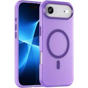 Mobigear Shockproof iPhone Air MagSafe Hoesje Hardcase Backcover - Paars
