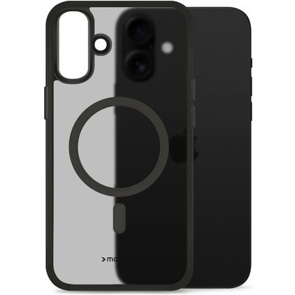 Mobilize Hybrid Pro iPhone 16 Plus MagSafe Hoesje Hardcase Backcover Shockproof - Zwart
