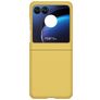 Mobigear Colors Motorola Razr 40 Ultra Hoesje Hardcase Backcover - Geel